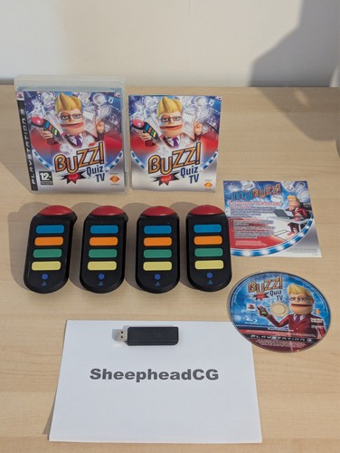 Buzz quiz ps3 con 4x - buzz!,