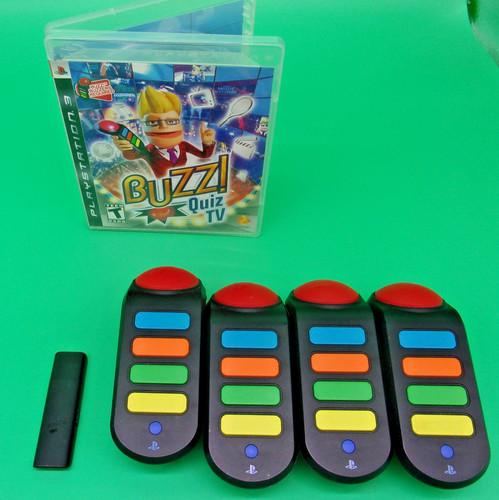 Buzz quiz ps3 completo - quiz, tv