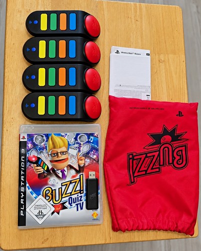 Sony buzz quiz - buzz, inclusi