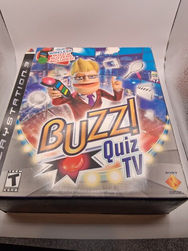 Ps3 buzz quiz - buzz, tv