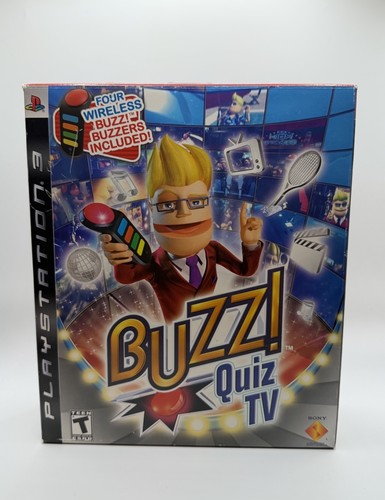 Ps3 buzz quiz sony - buzz, tv