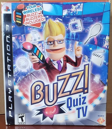Buzz quiz sony - tv, playstation